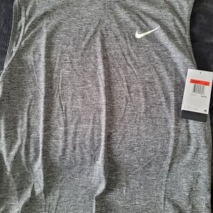 Nike Heather Gray Sleeveless Top